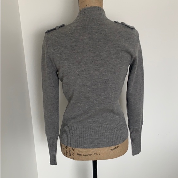 Banana republic asymmetrical zip sweater - Picture 5 of 6